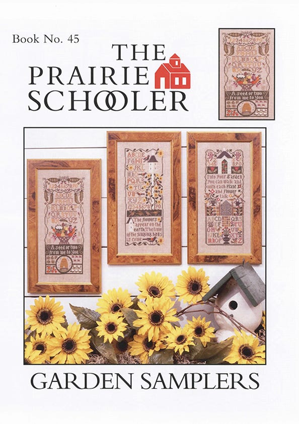 Fables & contes Nursery Prairie Schooler Cross Stitch Pattern Book 187 
